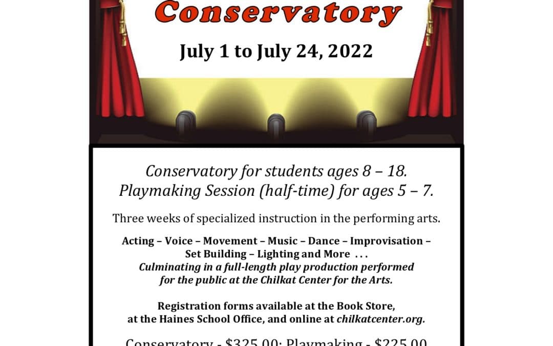 Summer Youth Theater Conservancy (click for registration link)